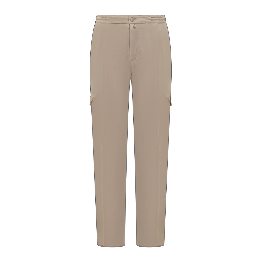 Kiton - Trousers > Chinos - Beige - Kiton - Modalova