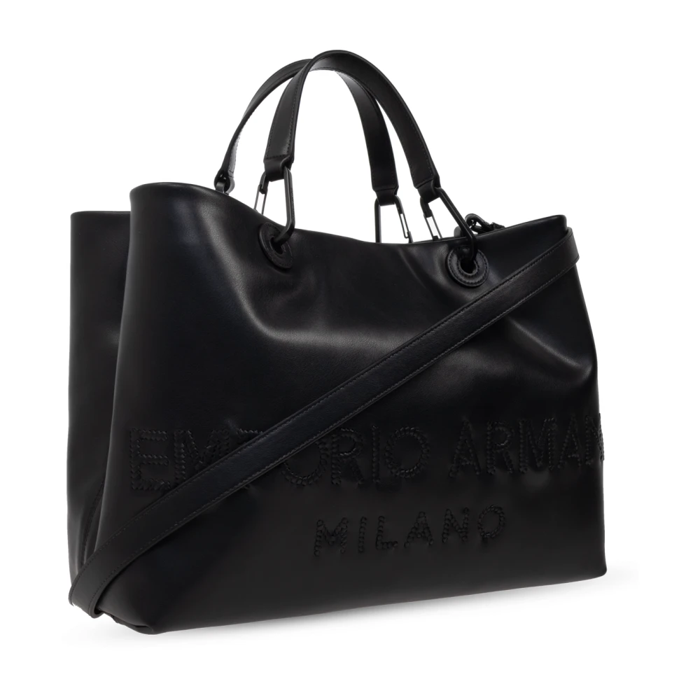 Emporio Armani Tas type shopper Black Heren