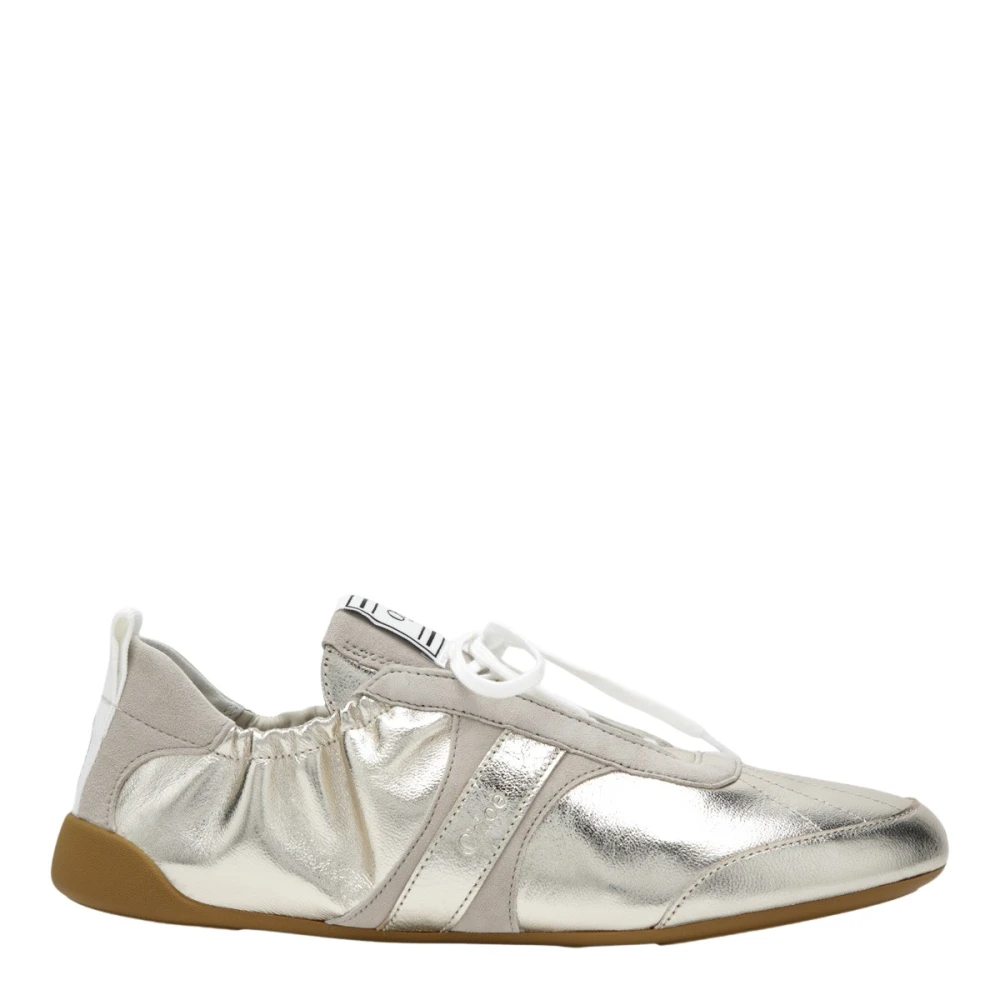 Chloé Kick Sneakers Dames Schoenen Geel
