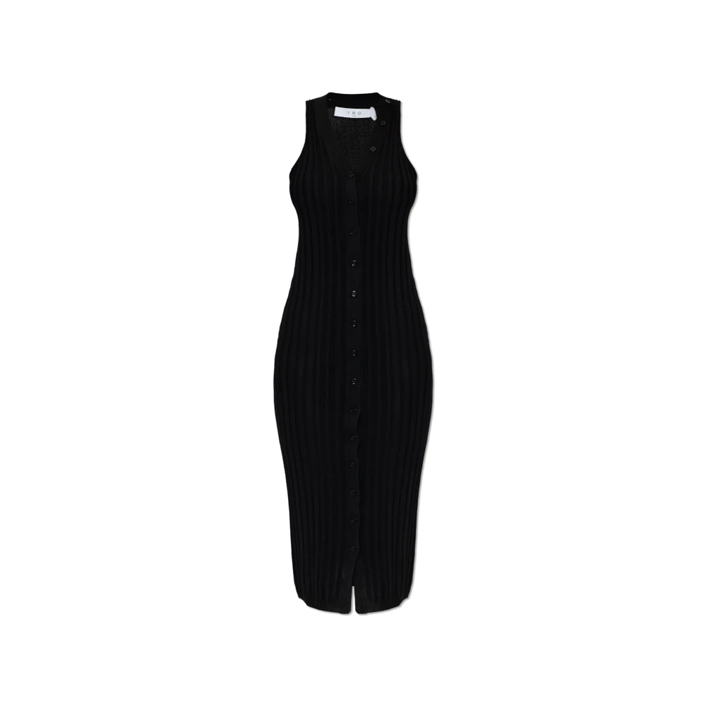 Iro Mujer Negro Vestidos, Talla: L
