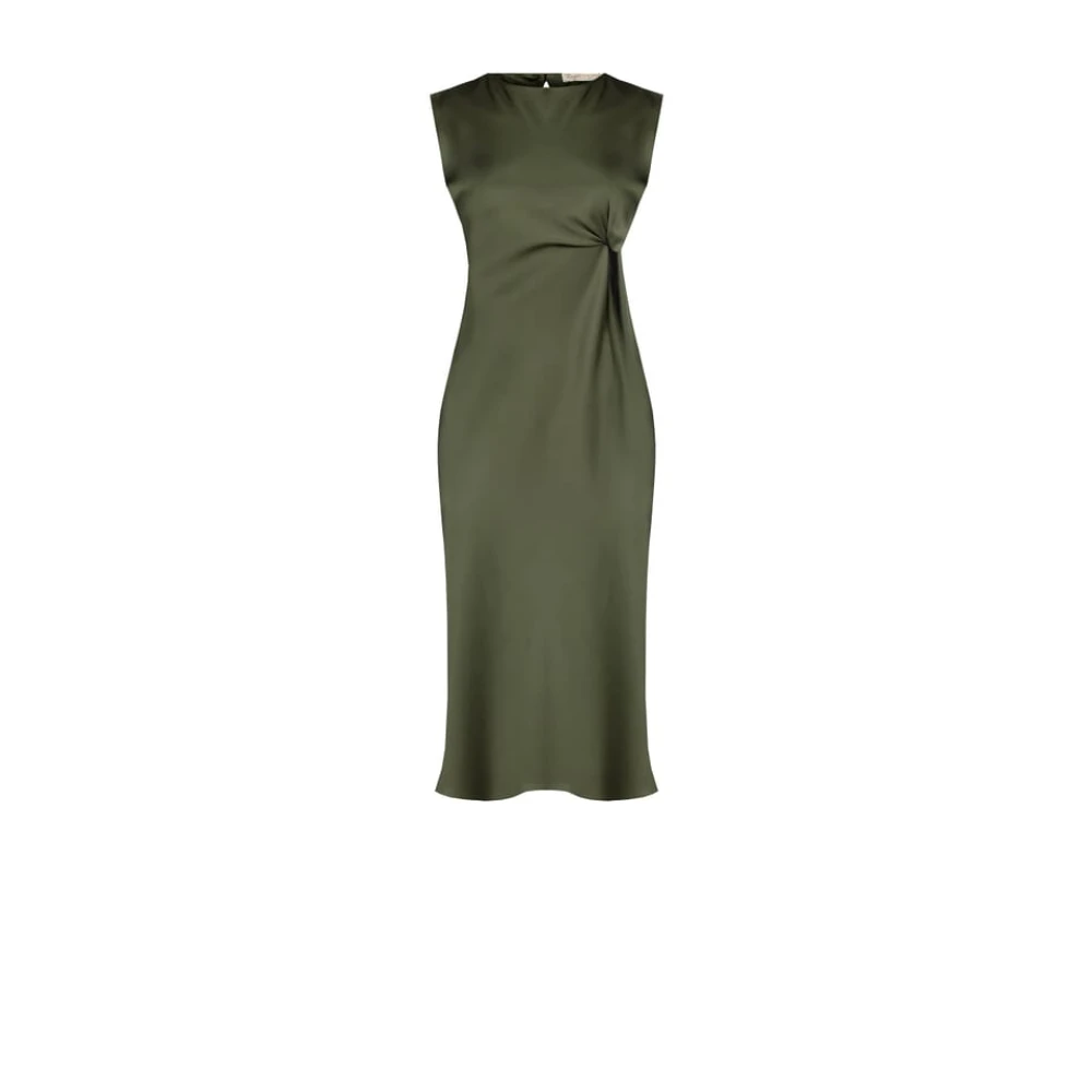 RINASCIMENTO Winterjurkencollectie 2024 25 Midi-jurk Green Dames