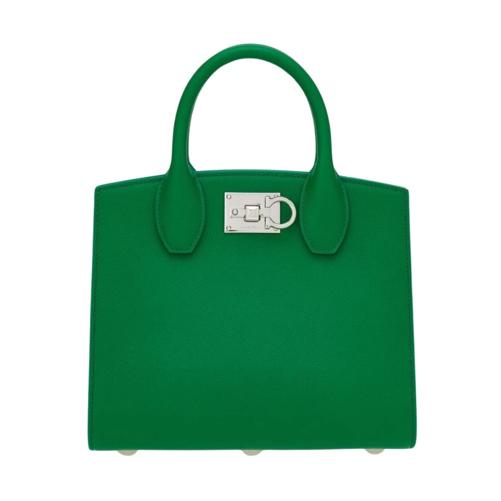 Salvatore Ferragamo Mini Groene Opbergdoos Green Dames