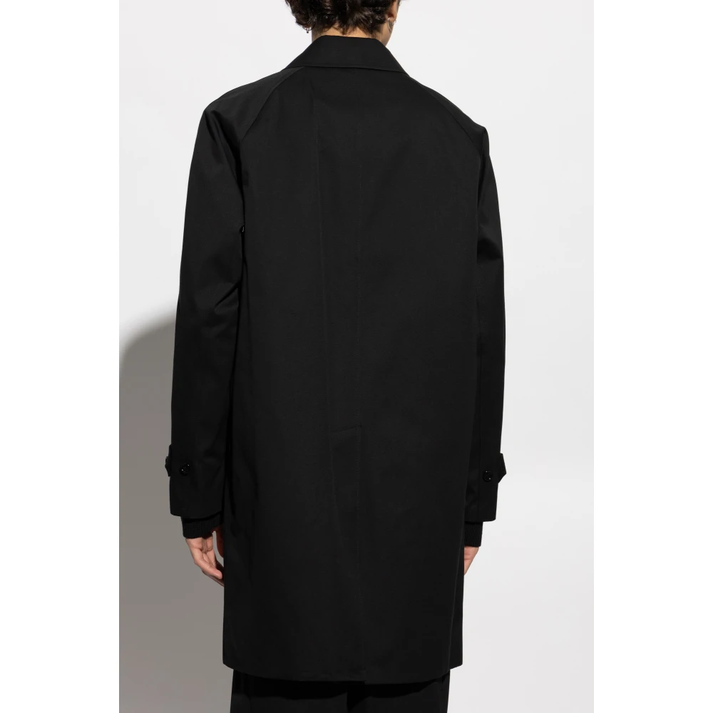 Burberry Katoenen jas Black Heren