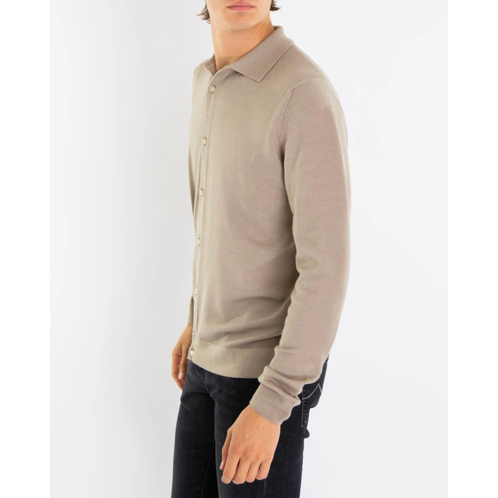 Jacob Cohën Heren Casual Shirt Beige Heren