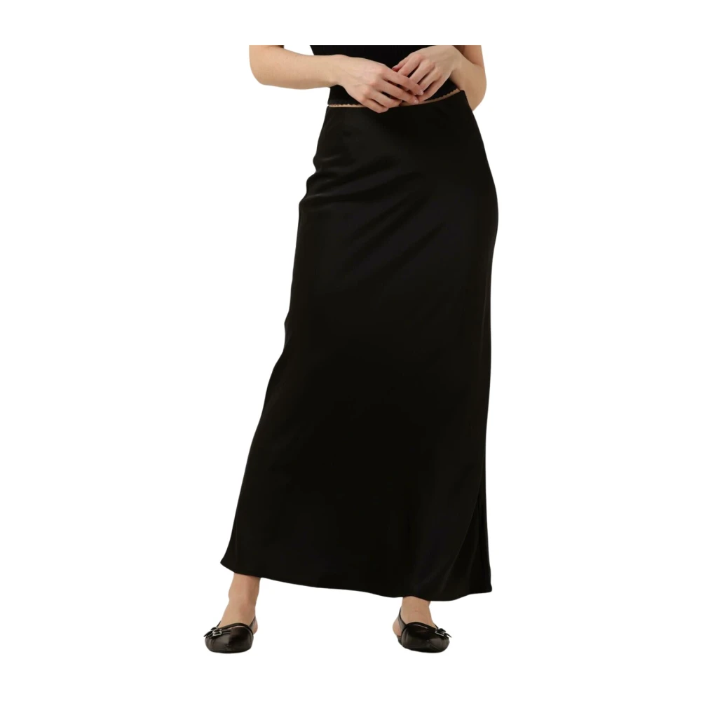 Y.A.S Zwarte Maxi Rok Yaspella Stijl Black Dames