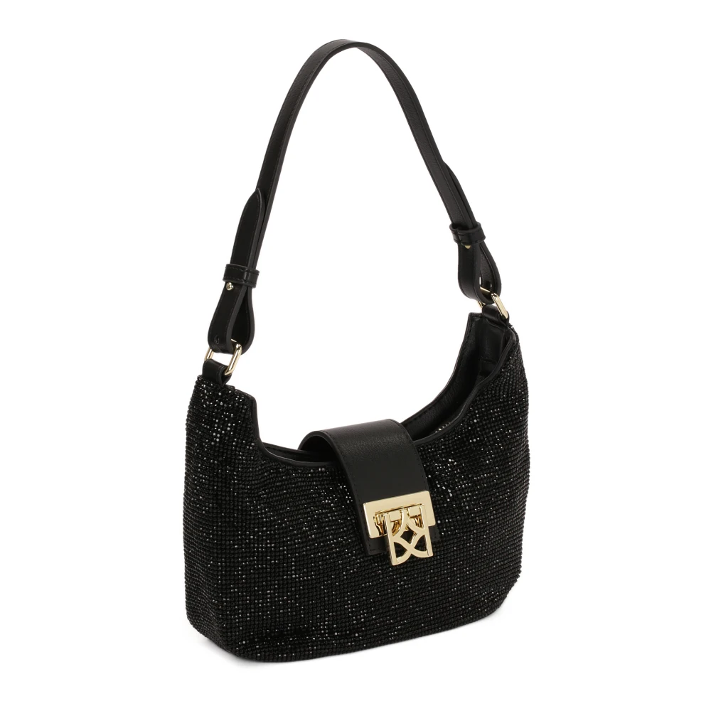 Kazar Glanzende handtas Black Dames