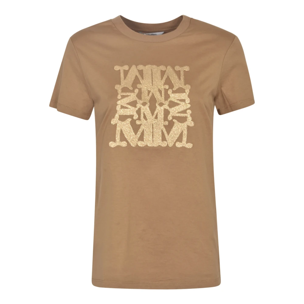 Max Mara T-Shirts Brown Dames