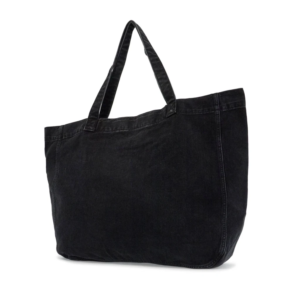Carhartt WIP Denim Rivet Tote Tas Black Heren