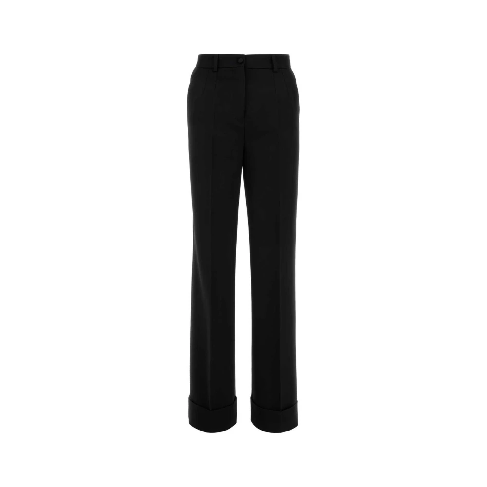 Dolce & Gabbana Donna Nero Pantaloni, S, New,