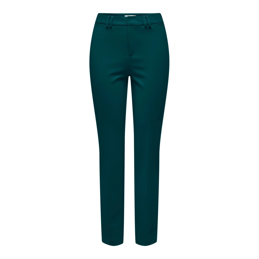 Only Donkergroene Broek Herfst Winter Green Dames