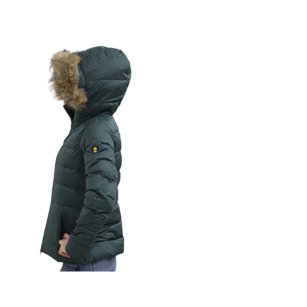 Ciesse Piumini Gewatteerde Jas met Capuchon Green Dames