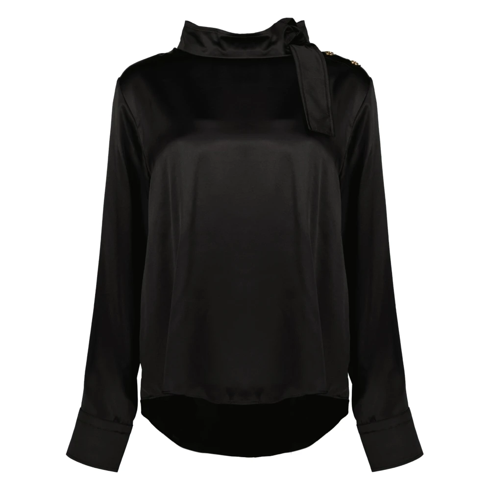 Patou Women's Black Haut À Col Foulard