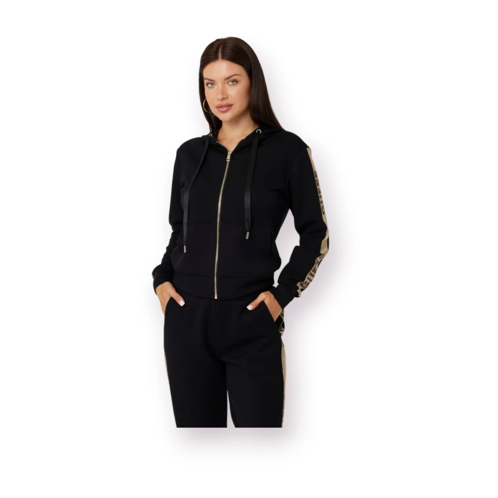 Guess Stijlvolle hoodies voor mannen en vrouwen Black Dames