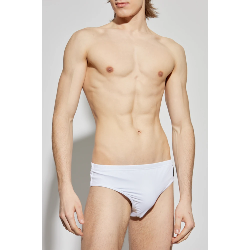 Balmain Swim Briefs White Heren