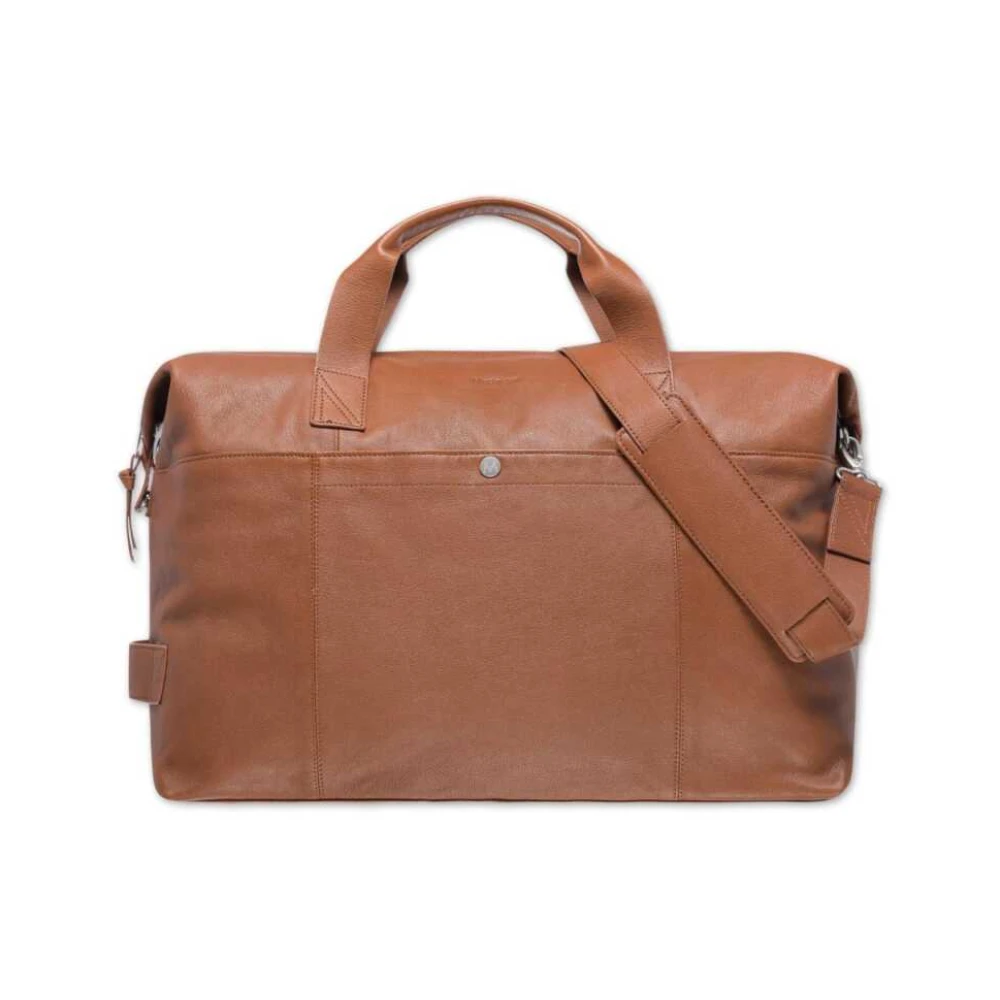 Cognac Weekender Bag