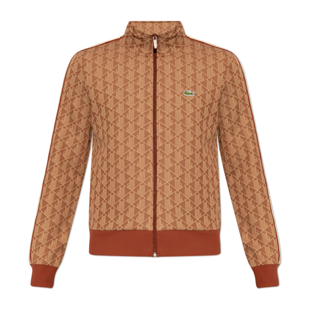 Lacoste Sweatshirt med dragkedja Brown, Herr