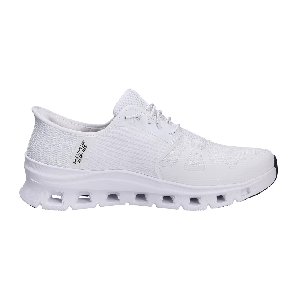 Skechers Sportieve Slip-On Schoen Heren Schoenen Wit