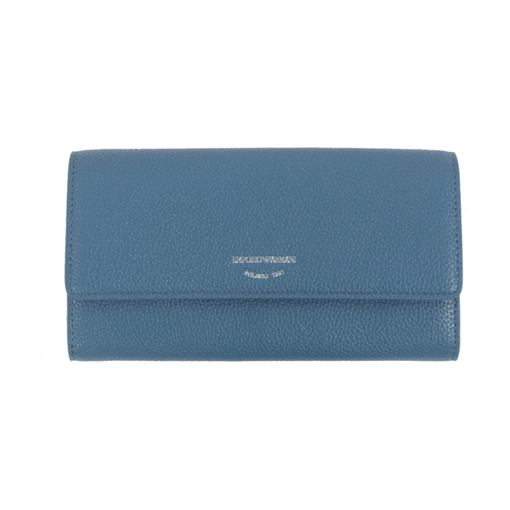 Armani Blauwe Damesportemonnee Blue Dames