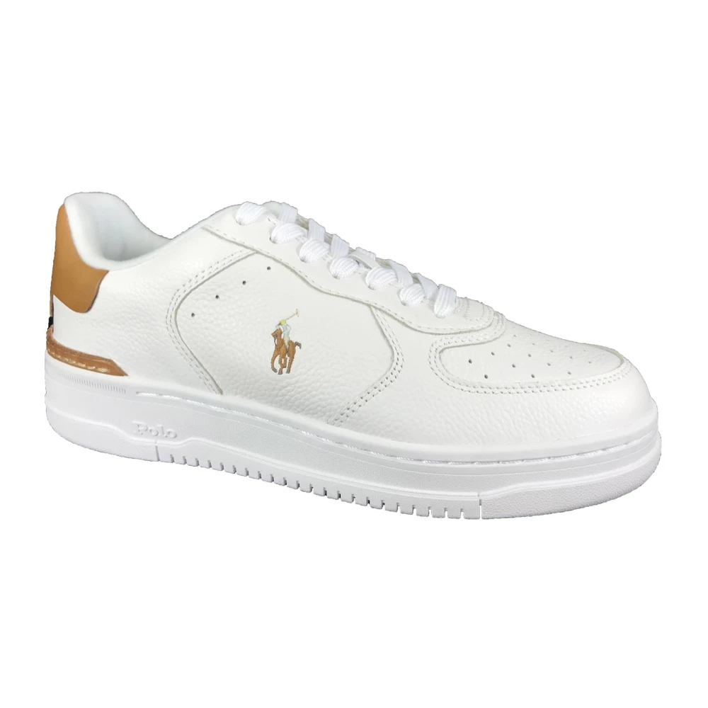 Polo Ralph Lauren Masters CRT Sneakers Heren Schoenen Wit
