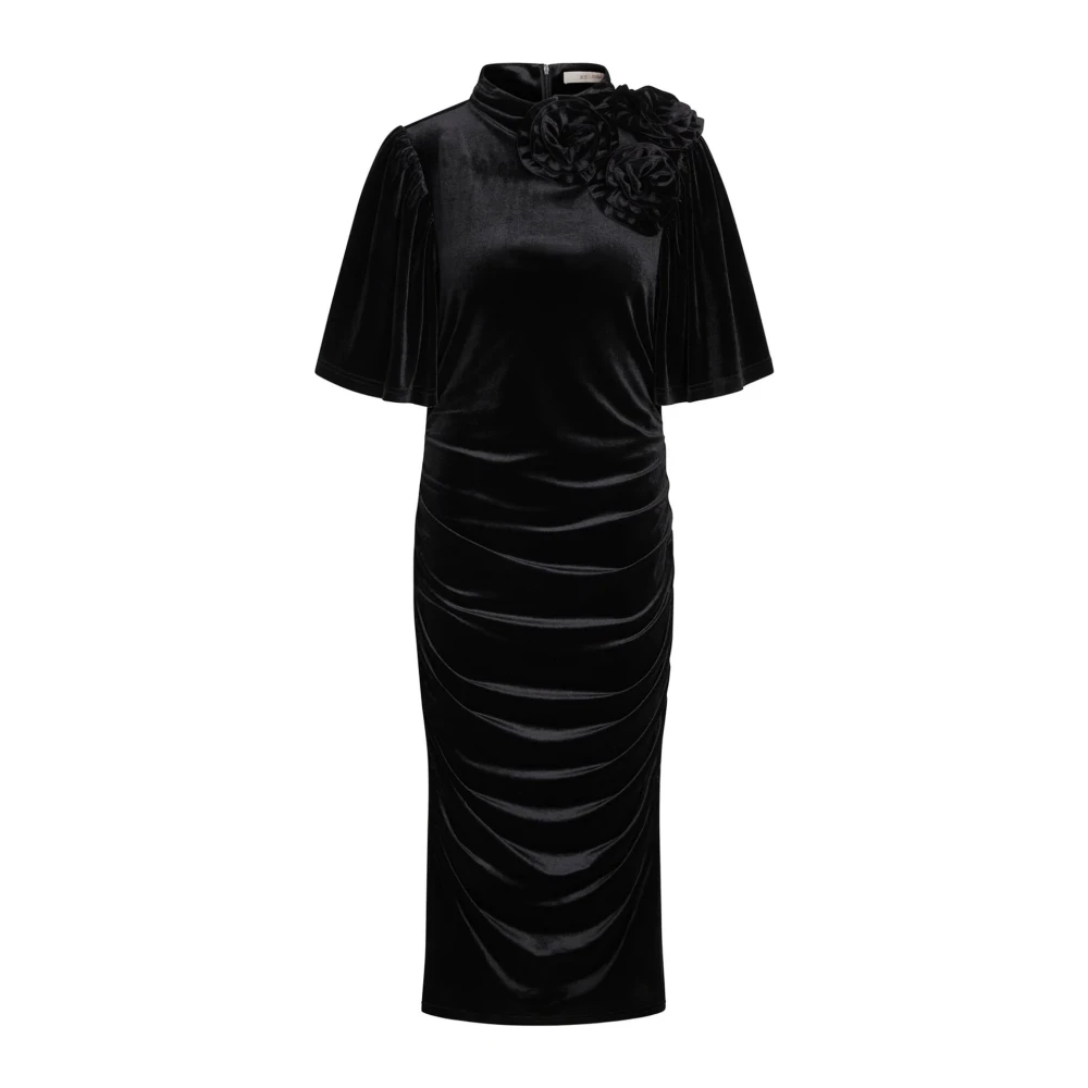 RUE de Femme Stijlvolle Lena-jurk in Zwart Black Dames