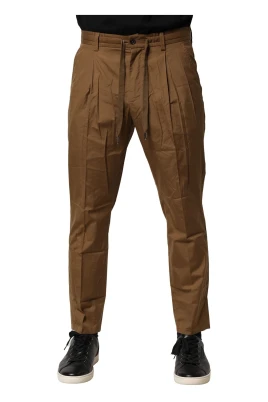Brun Bomull Chino Byxor