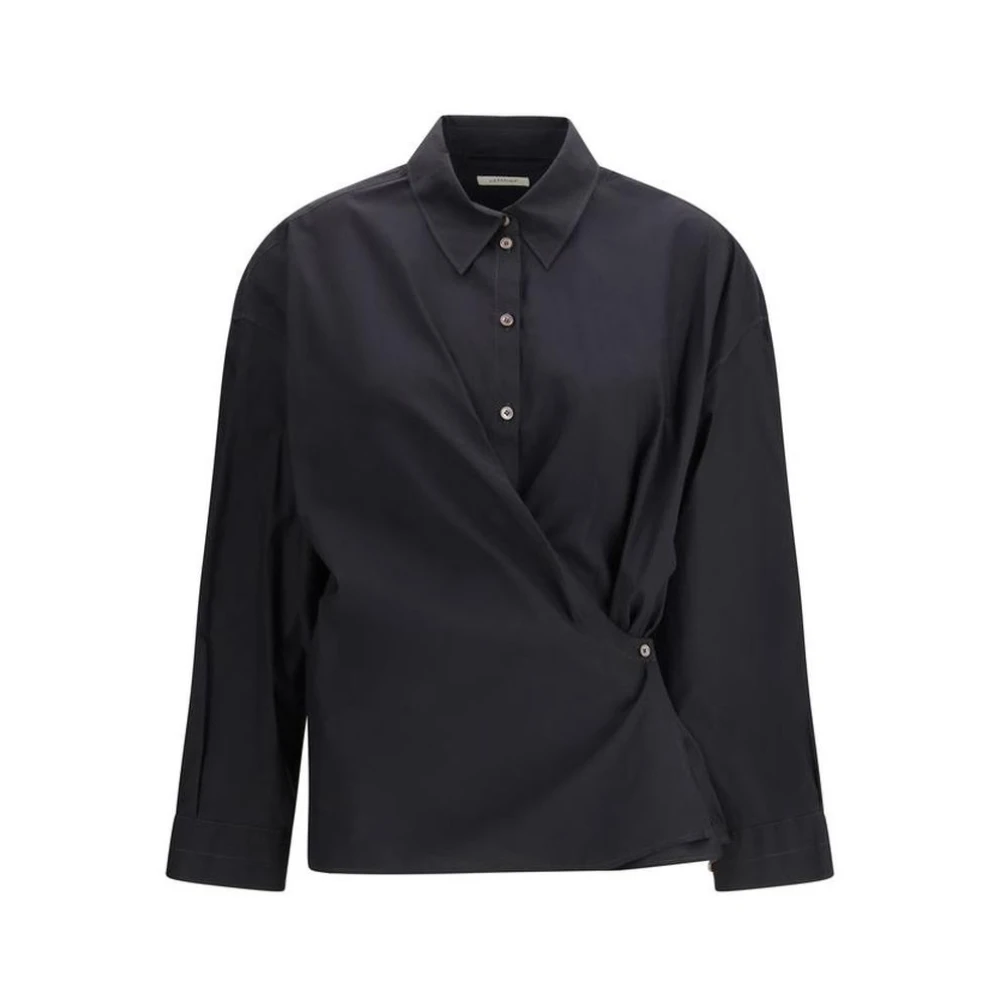 Lemaire Donna Nero Camicette 2XS, New,