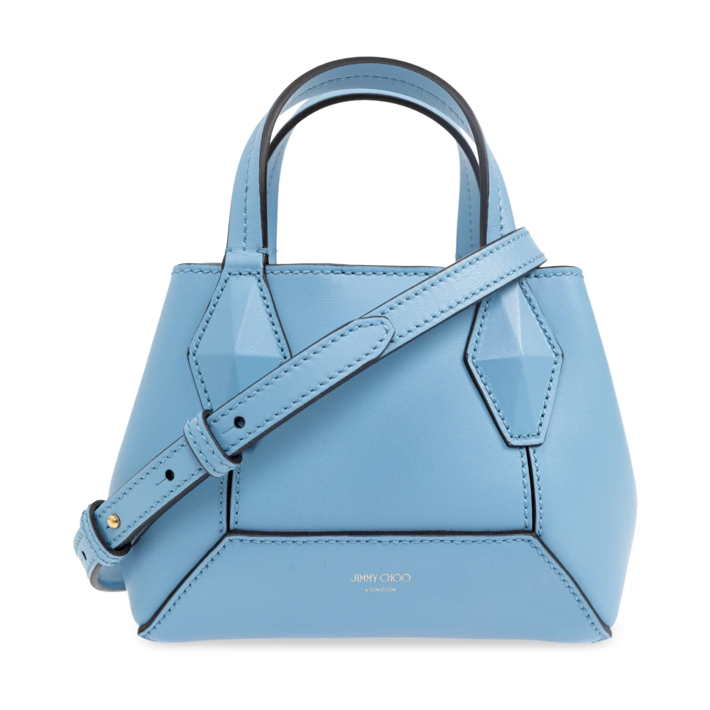 Jimmy Choo Handtas Diamond XS Blue Dames