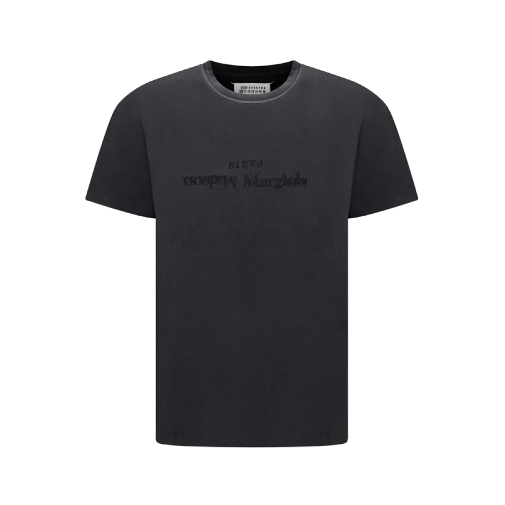Maison Margiela Reverse Logo T-Shirt - Female - T-Shirts - Black - S - Tops - Image 2