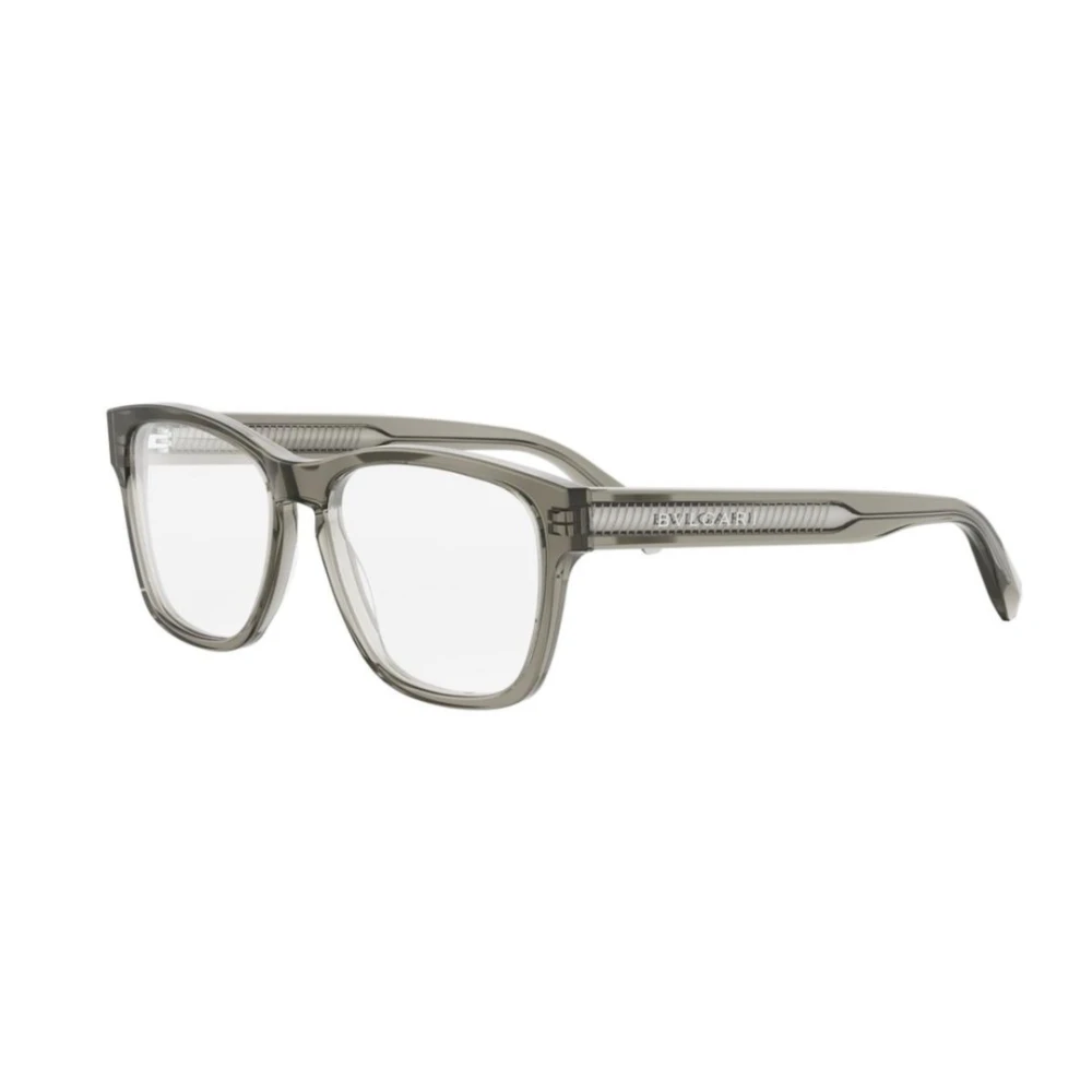 Bvlgari Unisex Gray Glasses, 55 Mm, Stylish Eyewear For Fashion Enthusiasts