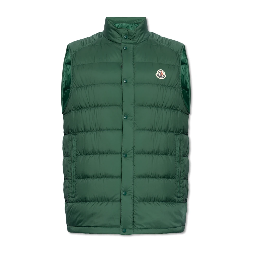 Moncler Donkergroene Barthe Vest Green Heren