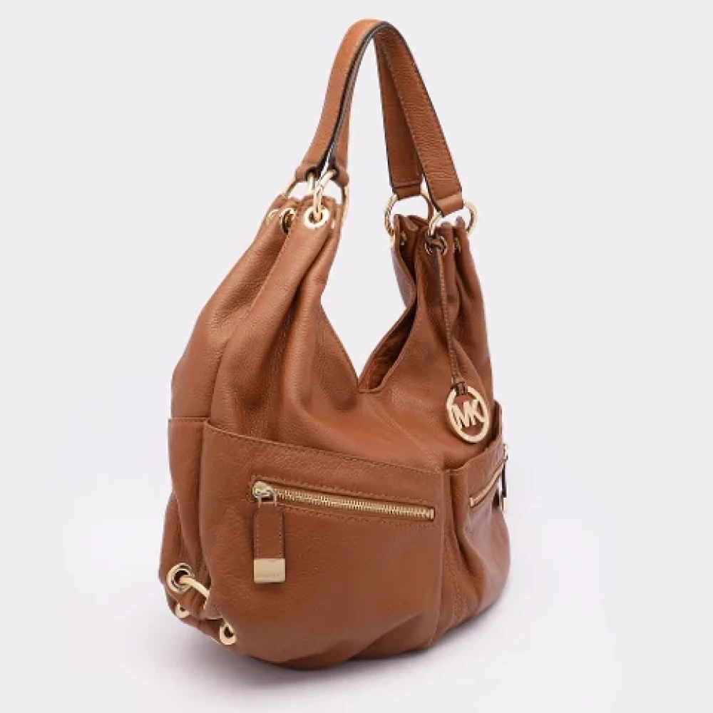 Michael Kors Pre-owned Leather handbags Brown Dames