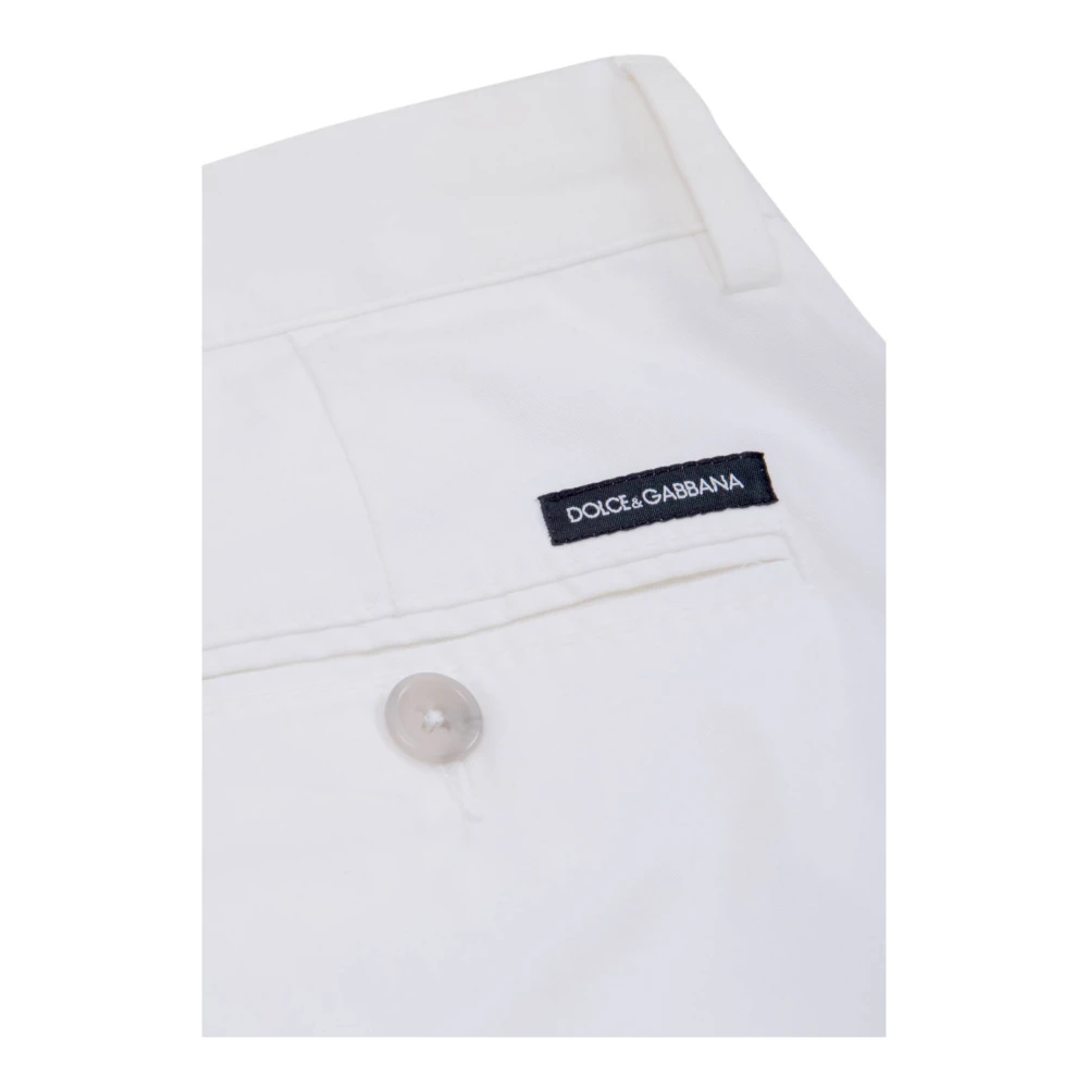 Dolce & Gabbana Heren Bermuda Shorts White Heren