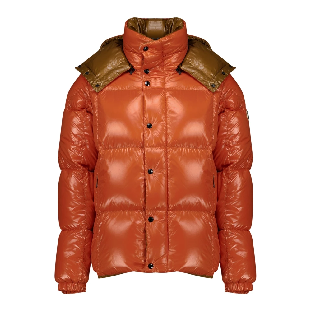 Moncler Uomo Arancione Piumino “Parana” - Immagine 5