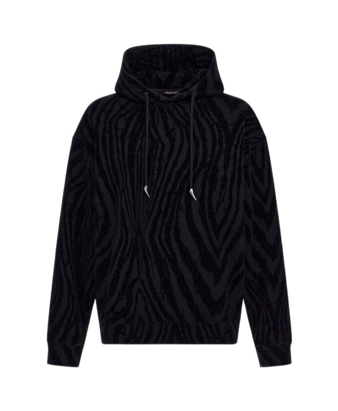 sweatshirt-a-imprime-zebre-noir-homme