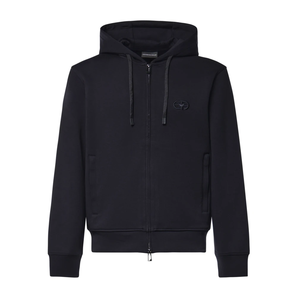 Emporio Armani Uomo Blu Felpe, M, New,