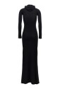 black-icon-logo-hooded-dress