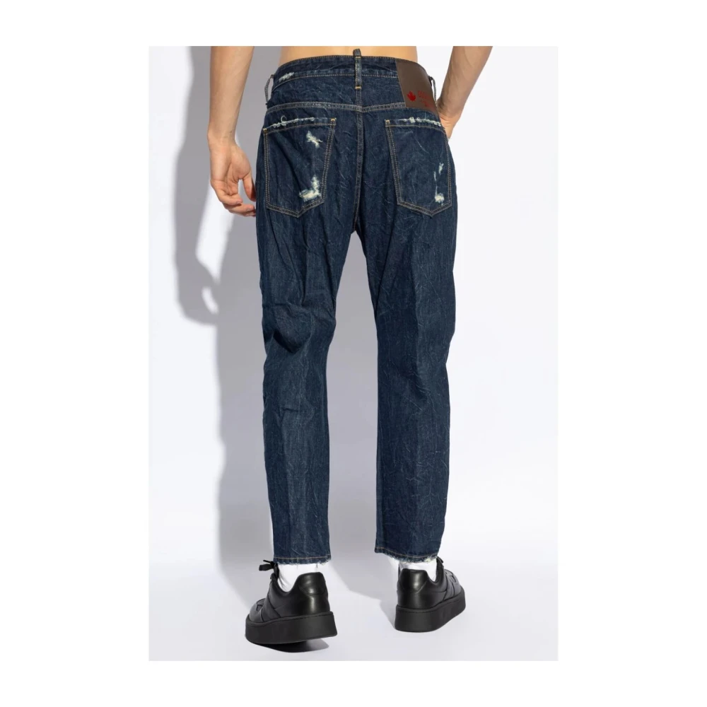 Dsquared2 Stijlvolle Herenbroek Aw24 Blue Heren