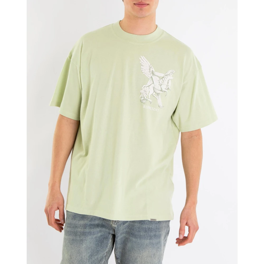 Represent Elegant Motion T-Shirt Green Heren