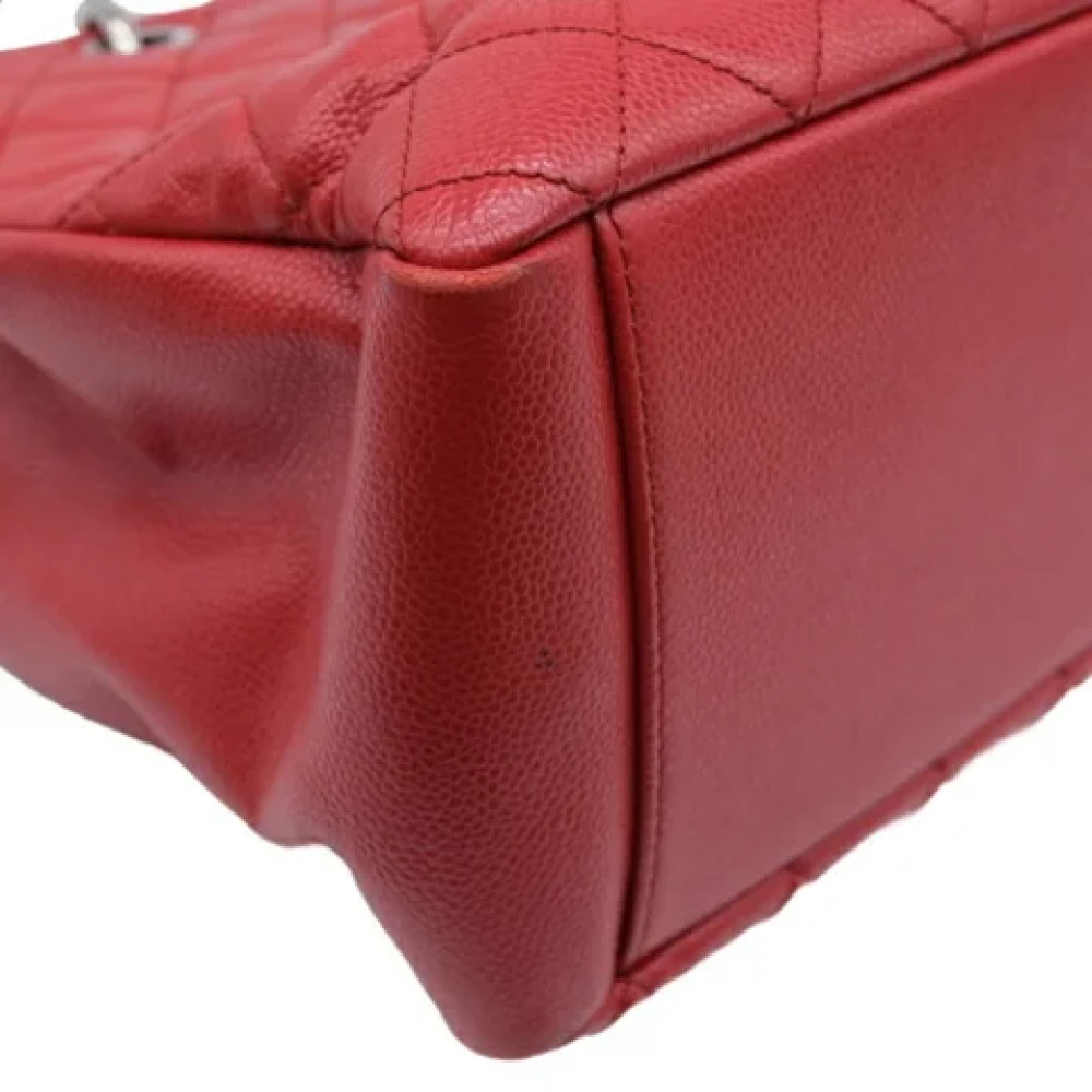 Chanel Vintage Pre-owned Leather shoulder-bags Red Dames