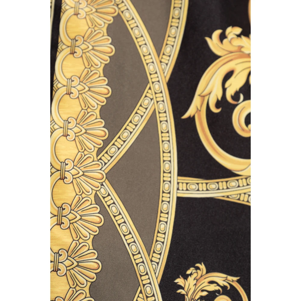 Versace Jas met patroon Black Heren