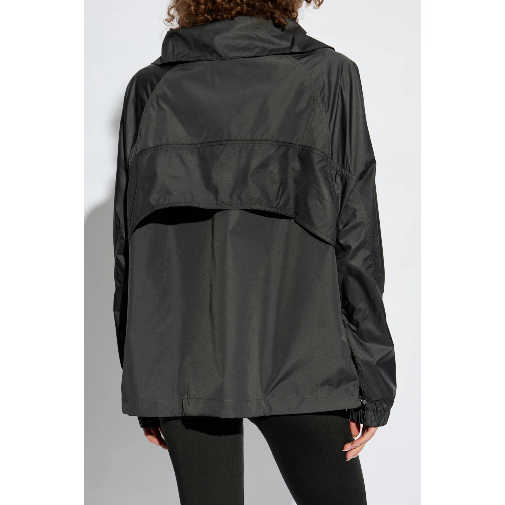 adidas by stella mccartney Lichtgewicht Jack met Logo Black Dames