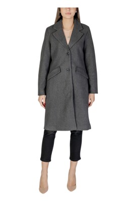 grey-v-neck-overcoat-for-women