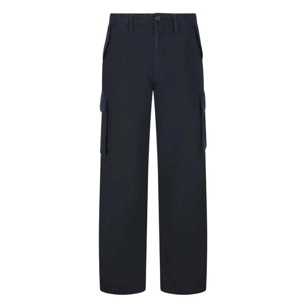 Burberry Men's Blue Straight Trousers, Xl, Cyrus Trousers