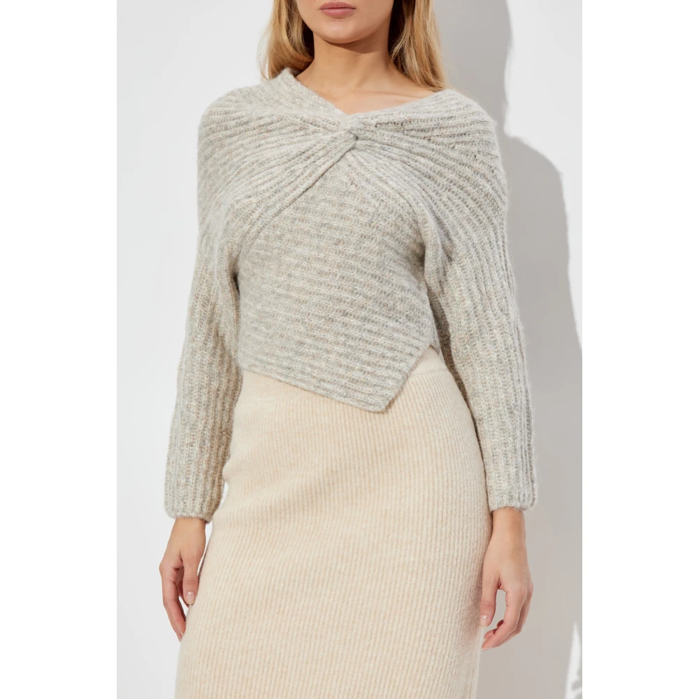 Cult Gaia Lea Sweater Gray Dames