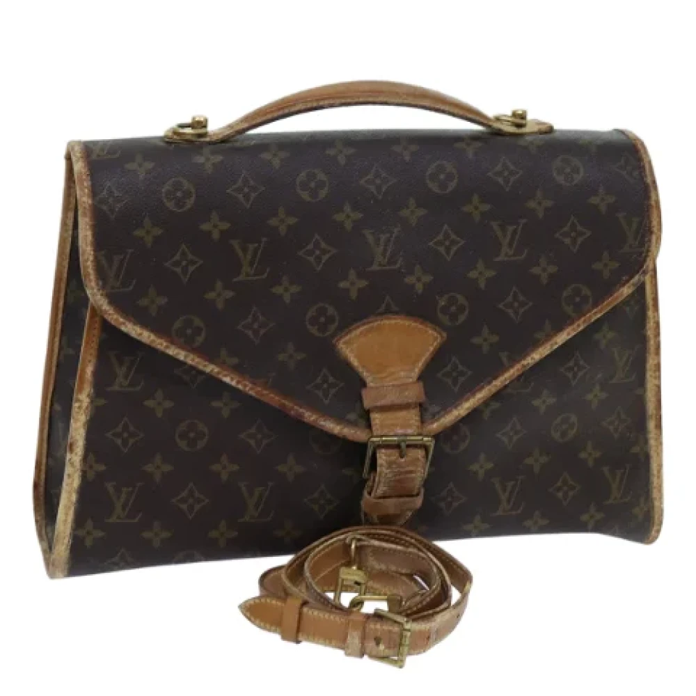 Louis Vuitton Vintage Pre-owned Canvas handbags Brown Dames