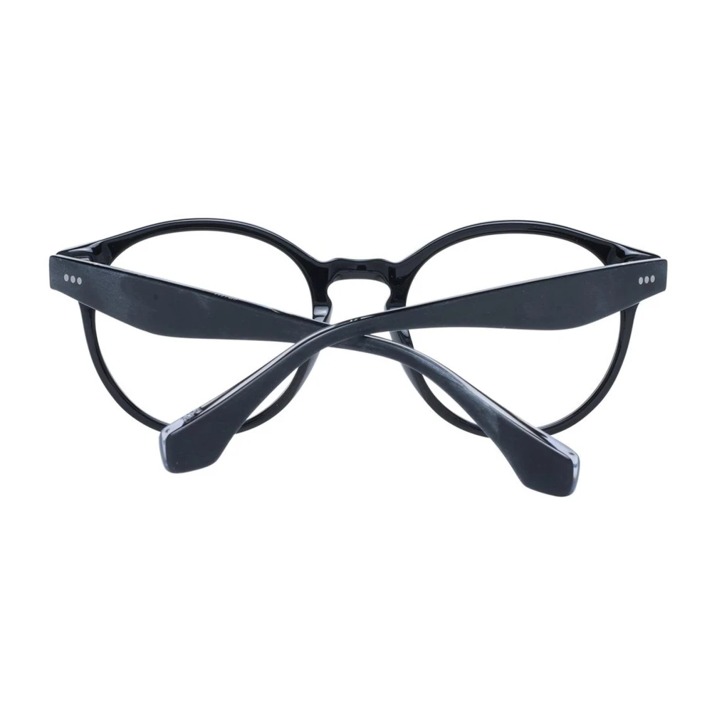 sandro Klassieke ronde bril met demo glazen Black Heren