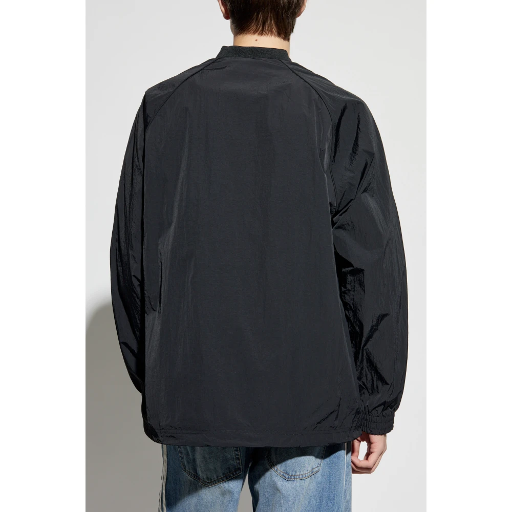 adidas Originals Sportieve sweatshirt met logo Black Heren