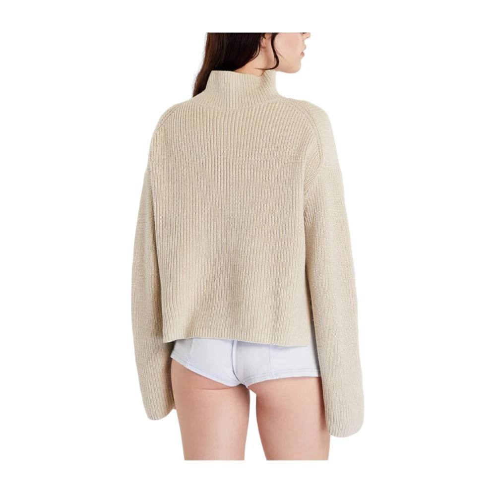 Calvin Klein Chunky Loose Sweater Beige Dames