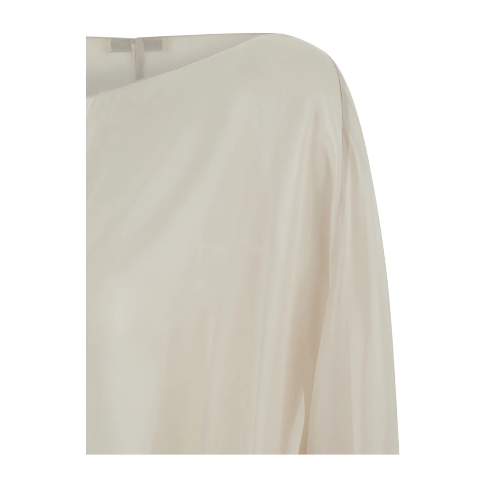 Antonelli Firenze Witte Sjaal met Herve` Cape White Dames