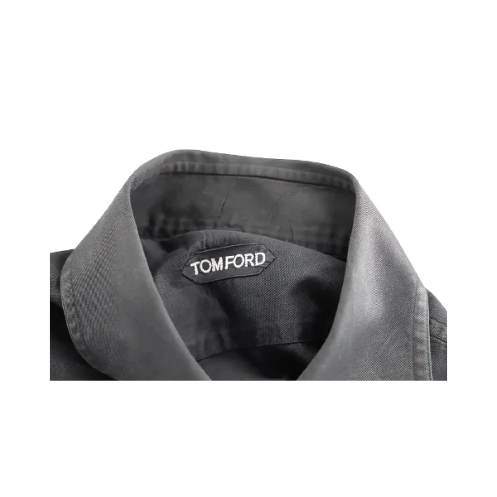 Tom Ford Pre-owned Cotton tops Black Heren